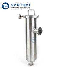 Sanitary Clamp Butt Weld Angle Type Stainless Steel Filter